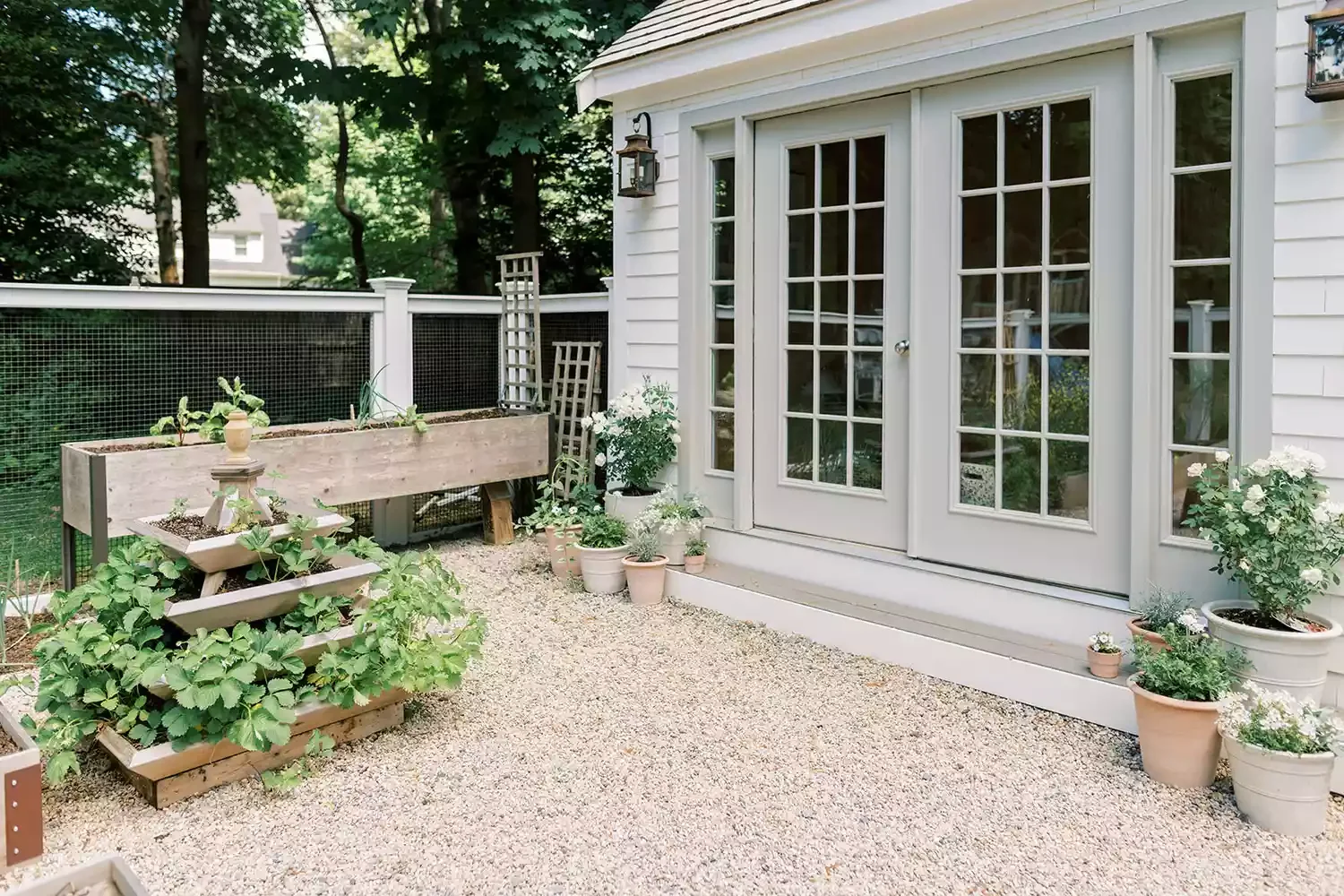 20 Creative and Budget-Friendly Gravel Patio Design Ideas 7 Surround Your Guesthouse