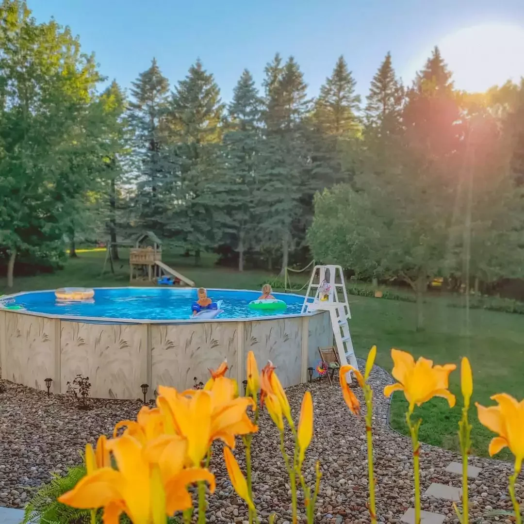 30 Stunning Above-Ground Pool Ideas That'll Transform Your Backyard 20 Surrounded by Nature