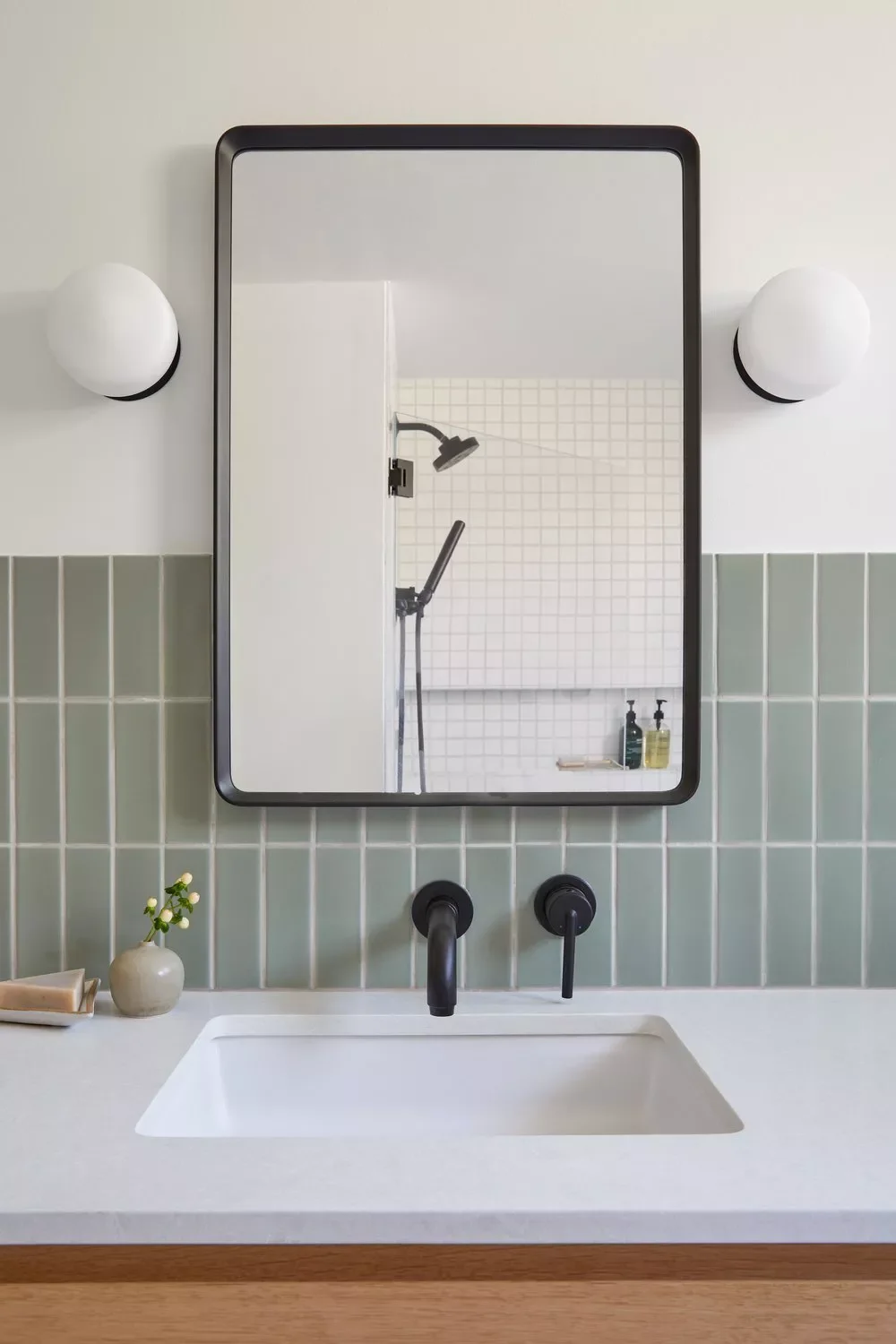 20 Budget-Friendly Ideas to Transform Your Small Bathroom 3 Swap Out Light Fixtures