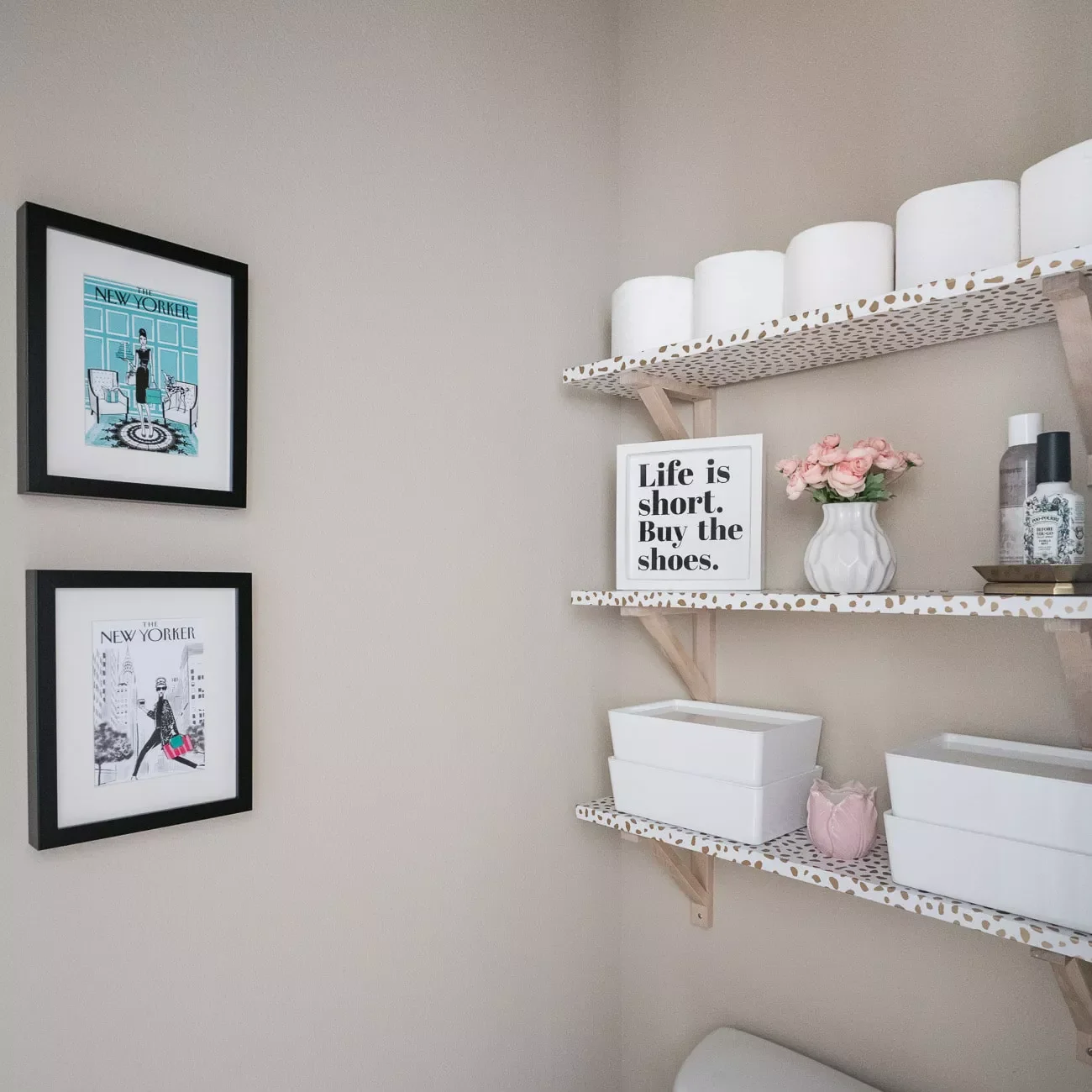 15 Creative Toilet Paper Storage Solutions That'll Transform Your Bathroom Sweet Shelves