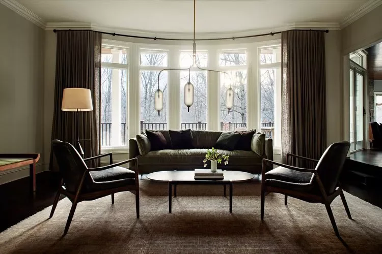 40 Effortless Modern Fall Decorating Ideas That Feel Just Right 23 Switch Out Your Drapery