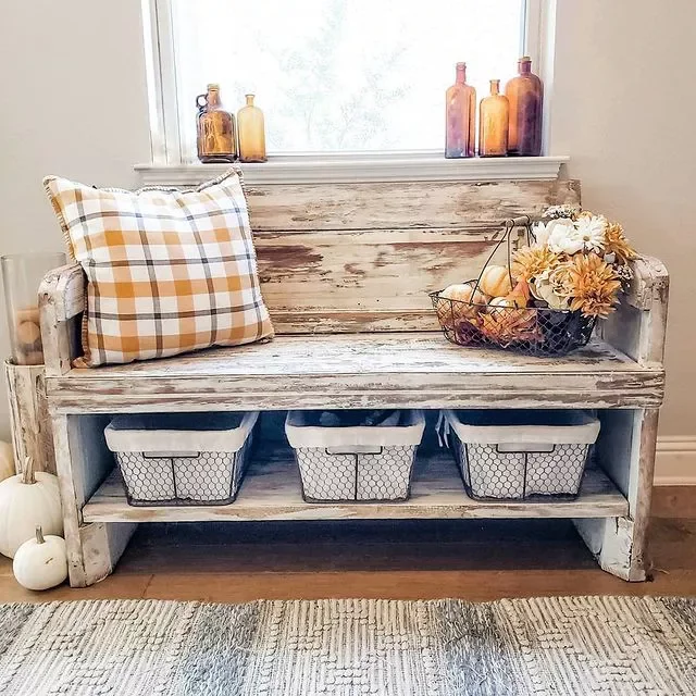 33 Stunning Fall Entryway Ideas That Transform Your Home for Autumn 5 Switch Your Pillow Covers