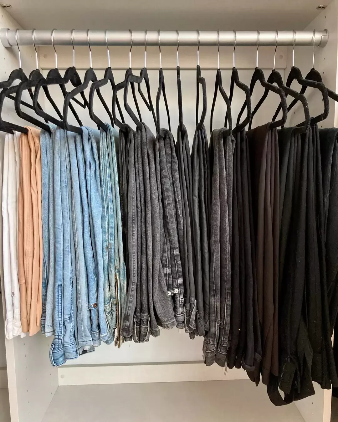 30 Brilliant Storage Solutions to Transform Your Small Apartment Switch to Slim Hangers