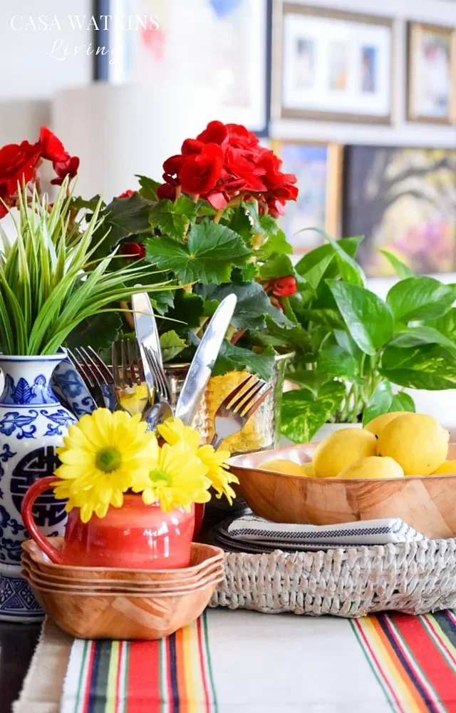 34 Creative Table Runner Ideas to Transform Your Dining Space Table Runner Vignette