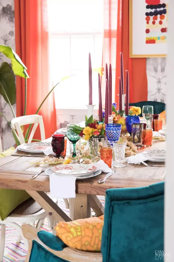 34 Creative Table Runner Ideas to Transform Your Dining Space Table Runner With Confetti