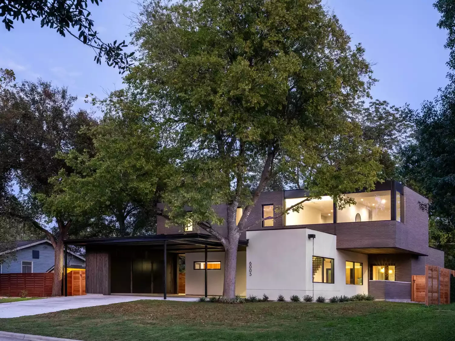 20 Stunning Front Porch Column Designs to Transform Your Home's Curb Appeal 5 Take a Modern Approach