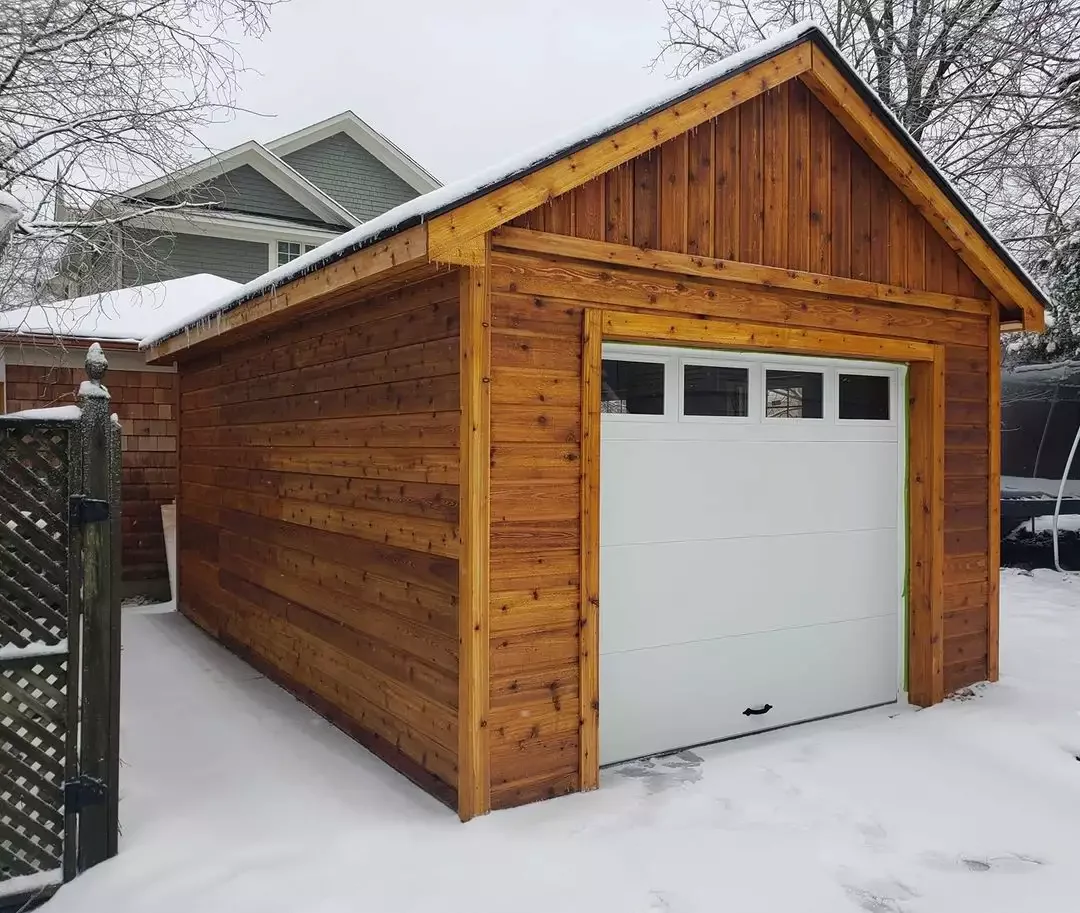 23 Stunning Detached Garage Ideas That Will Transform Your Home's Curb Appeal Take a Rustic Approach