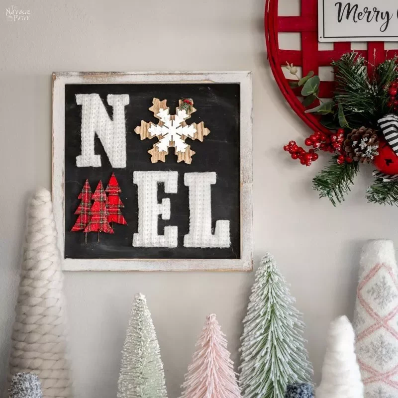 31 DIY Christmas Sign Ideas That Look Professionally Made Take on Farmhouse Style