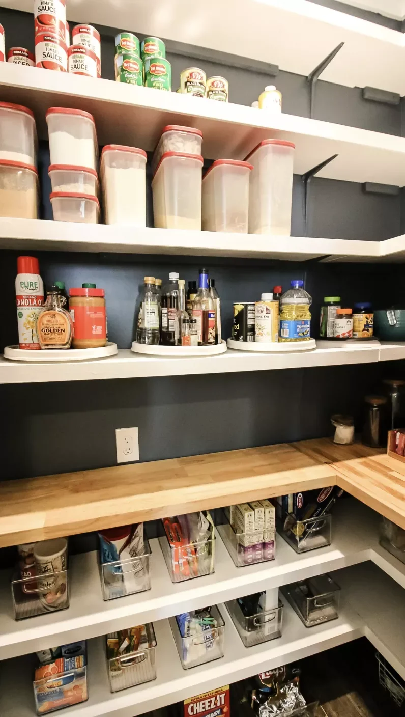 37 Corner Pantry Ideas to Transform Your Kitchen Storage Tall Shelves