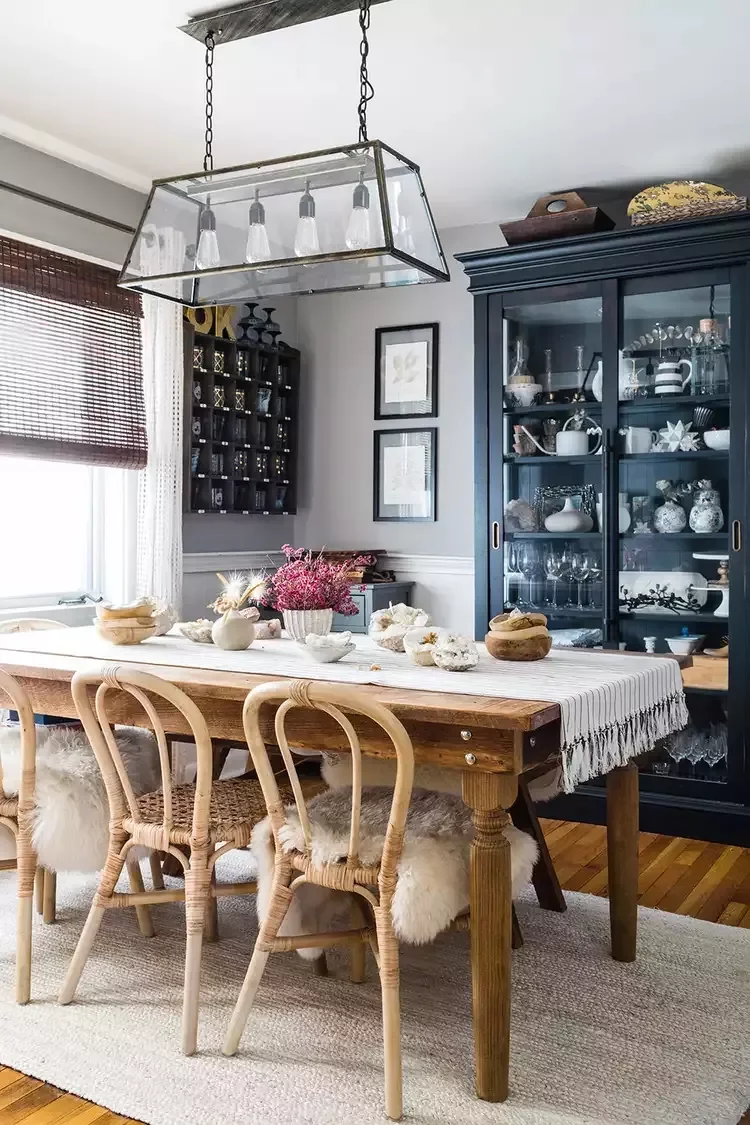 34 Creative Table Runner Ideas to Transform Your Dining Space Tasseled Table Runner