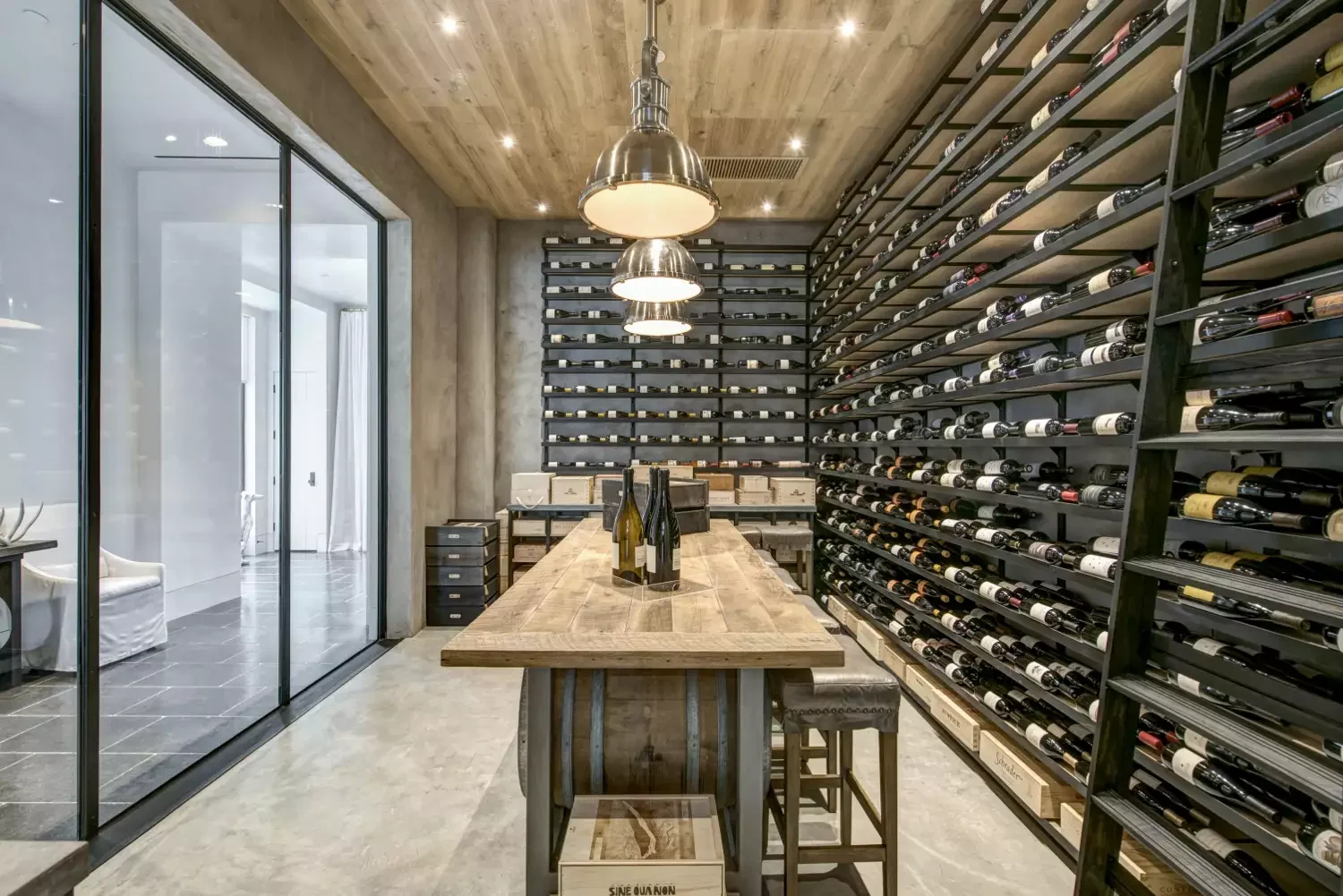 43 Basement Bar Ideas That Transform Your Space Into the Ultimate Entertainment Zone 17 Tasting Room Basement Bar