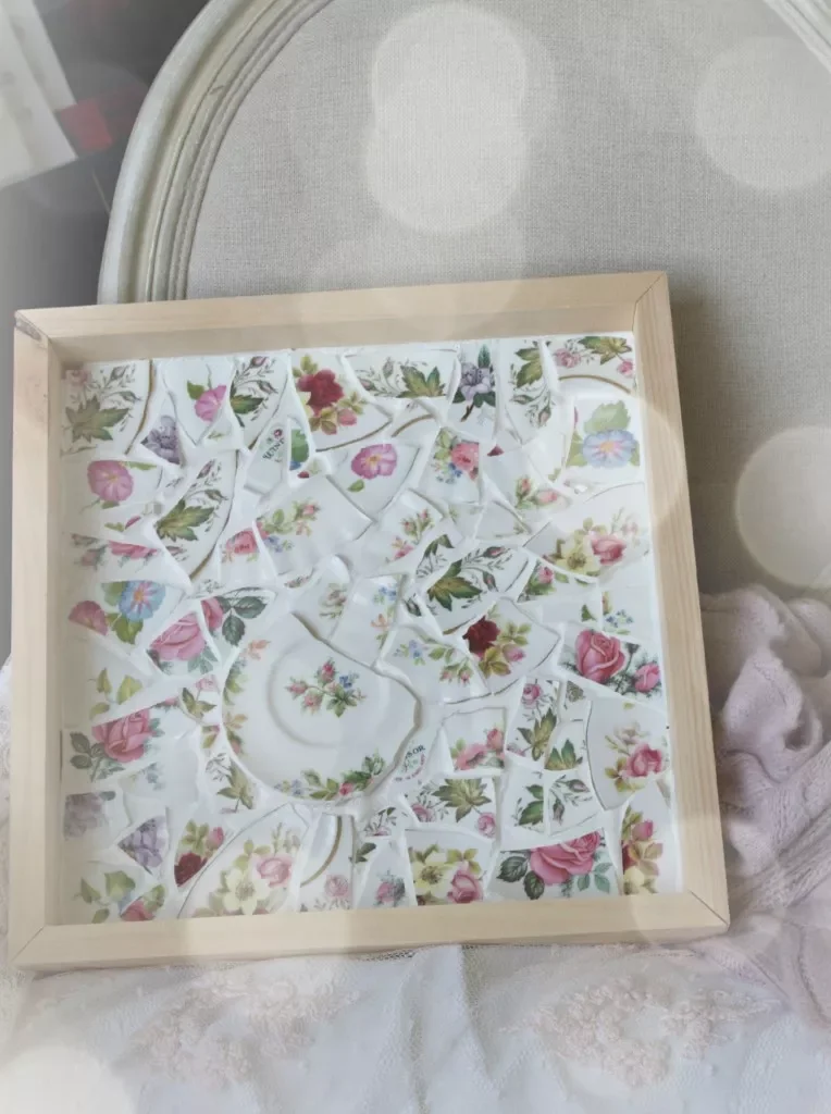 22 Creative DIY Mosaic Projects to Transform Your Home 5 Tea Saucer Mosaic