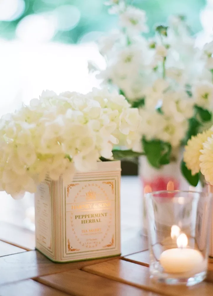 52 Gorgeous Spring Table Centerpiece Ideas to Transform Your Dining Space 42 Tea Tins