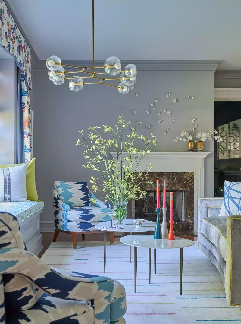 50 Beautiful Fireplace Ideas for Cozy, Elegant Spaces 27 Temper Bright Patterns
