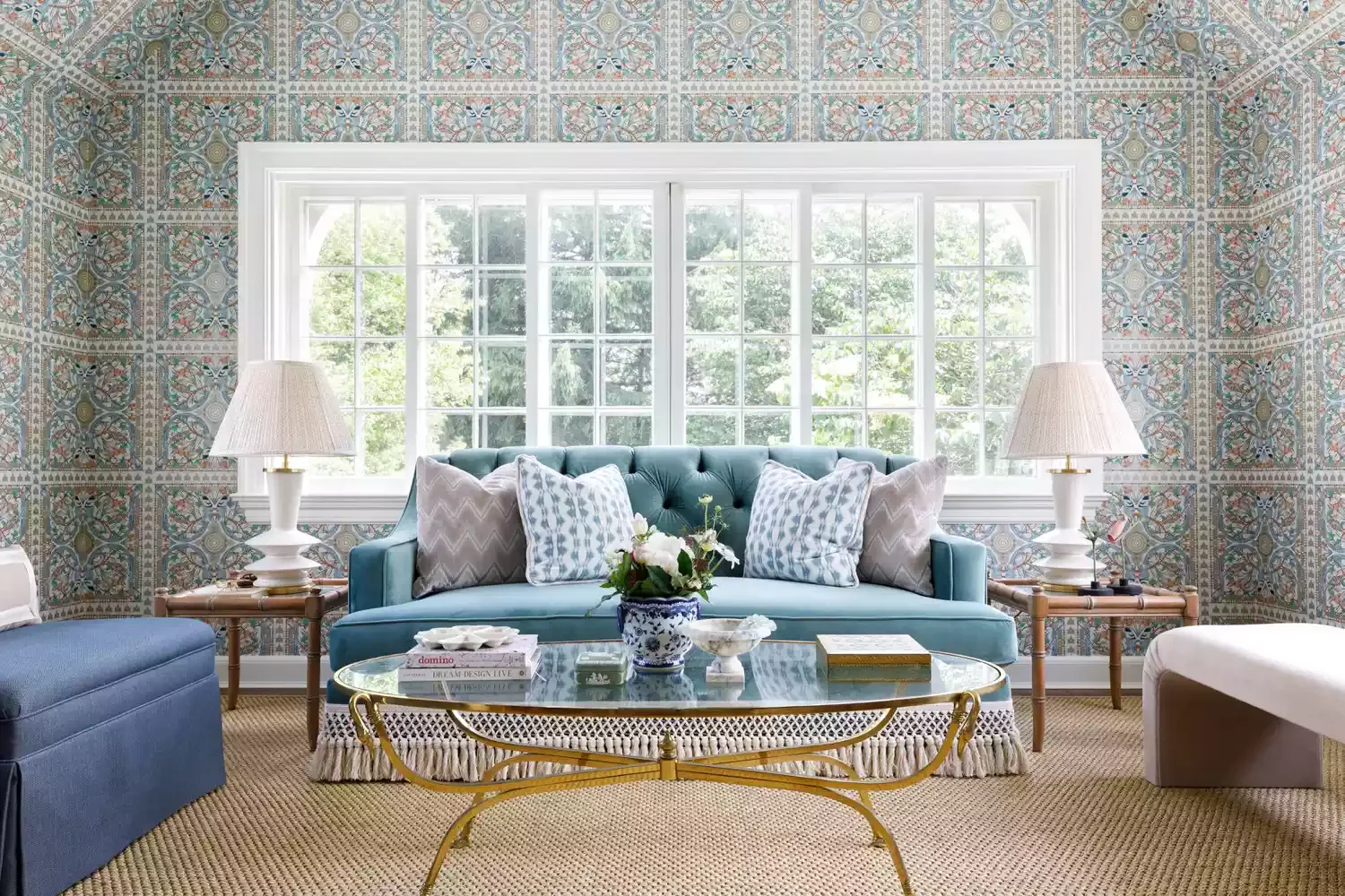 35 Stunning Living Room Wallpaper Ideas to Transform Your Space 7 Terrific Tile