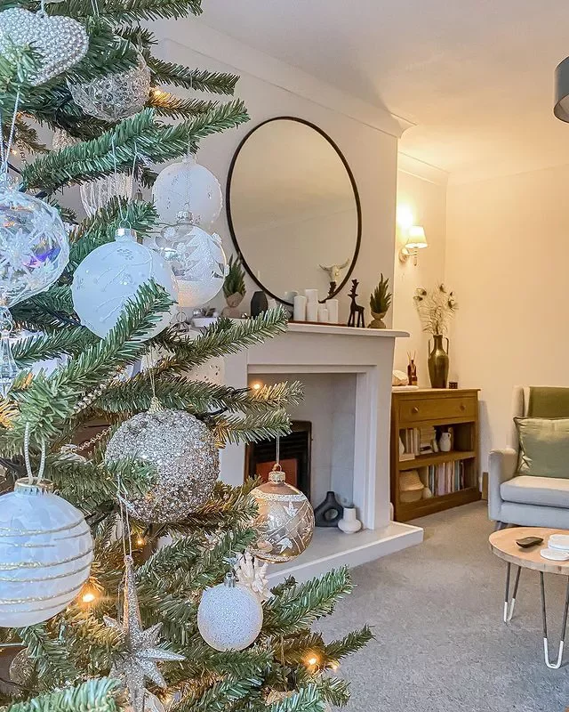 60 Stunning Christmas Tree Ideas to Transform Your Home This Holiday Season 13 Textural Tree Ornaments