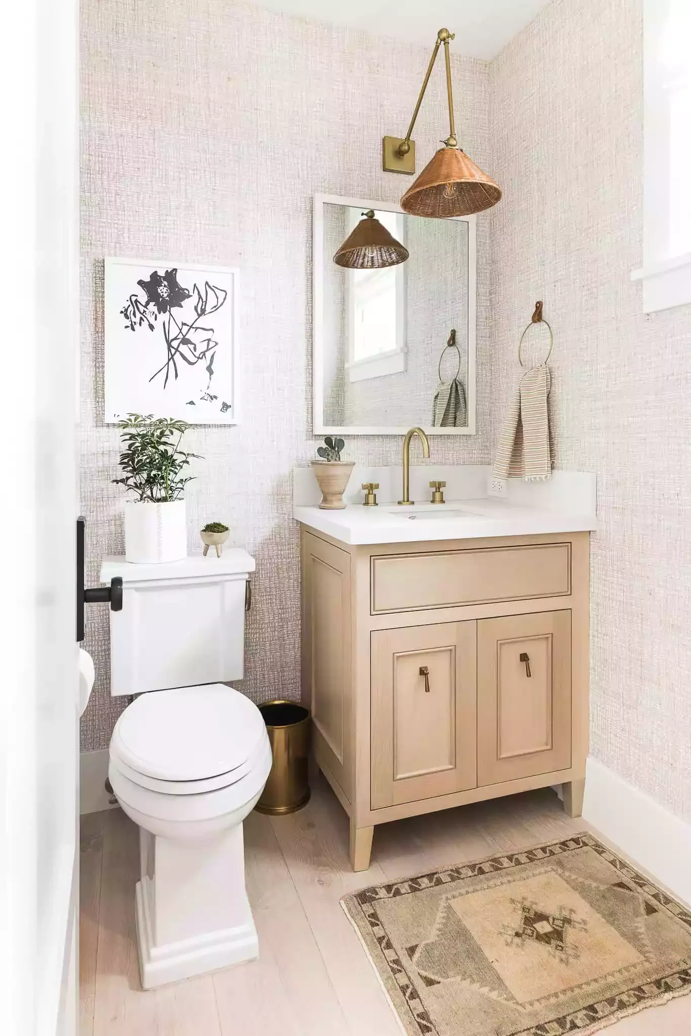 39 Stunning Bathroom Wallpaper Ideas That Will Transform Your Space 23 Textured Bathroom Wallpaper