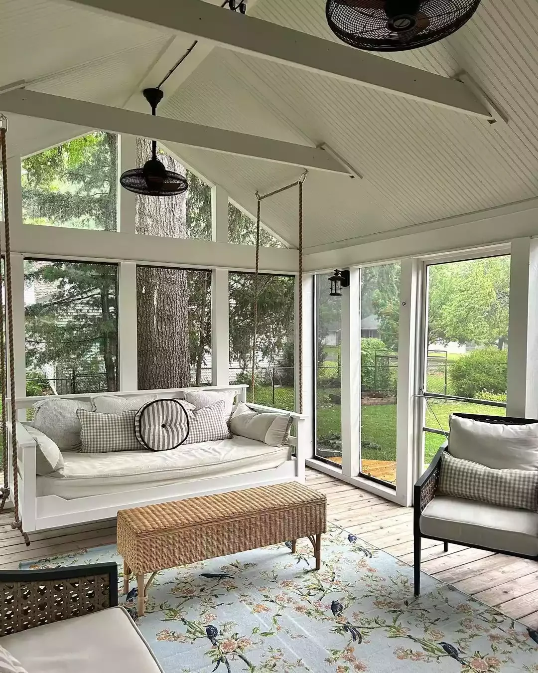 31 Brilliant Small Screened Porch Ideas That Make Every Square Foot Count 19 Think Double Duty
