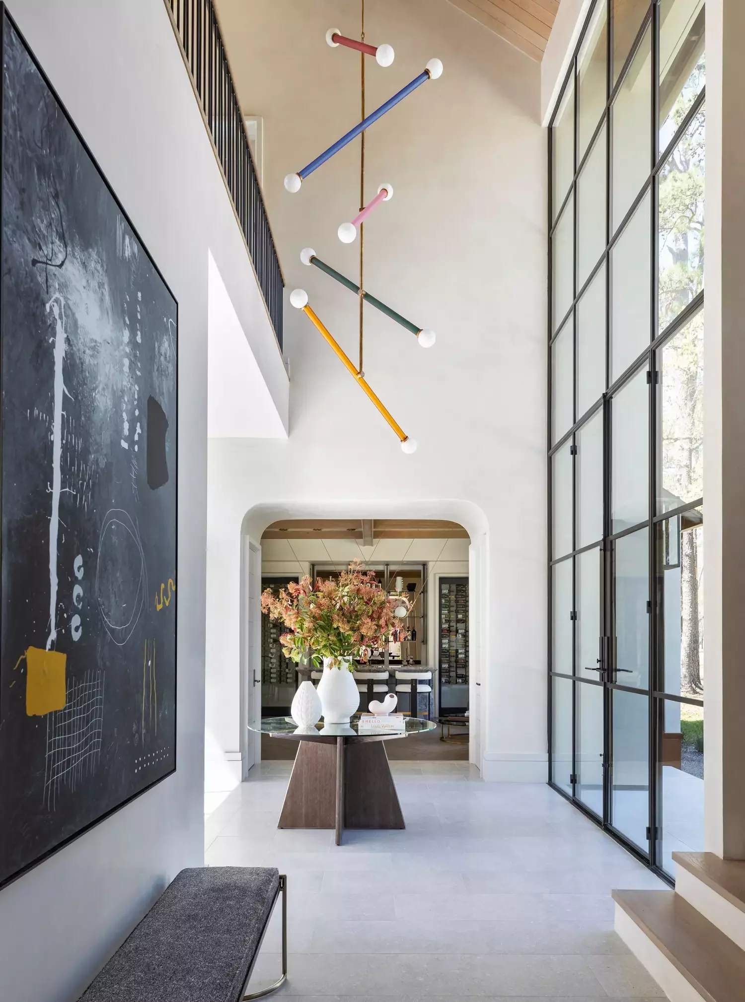 26 Stunning Hallway Decorating Ideas to Transform Your Home's Passageways 14 Think Oversized