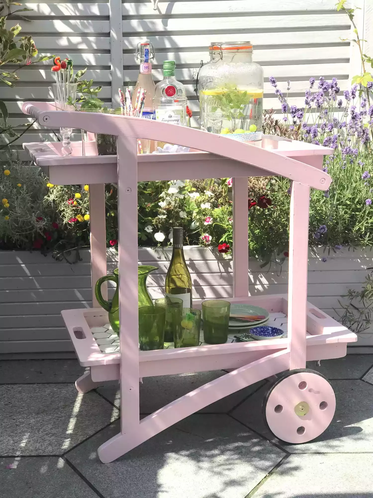 33 Stylish Bar Cart Ideas That'll Transform Your Home Entertainment Game 12 Think Pink