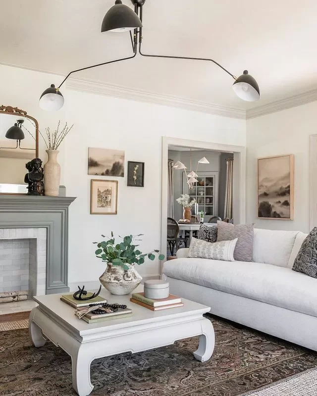 30 Statement-Making Living Room Wall Art Ideas That Transform Your Space 19 Think in Threes