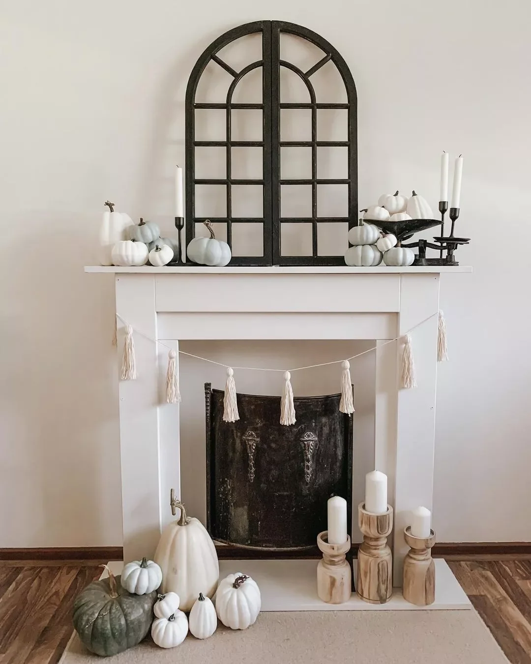 24 Creative Ways to Transform Your Fireplace with Candles 18 Think in Threes