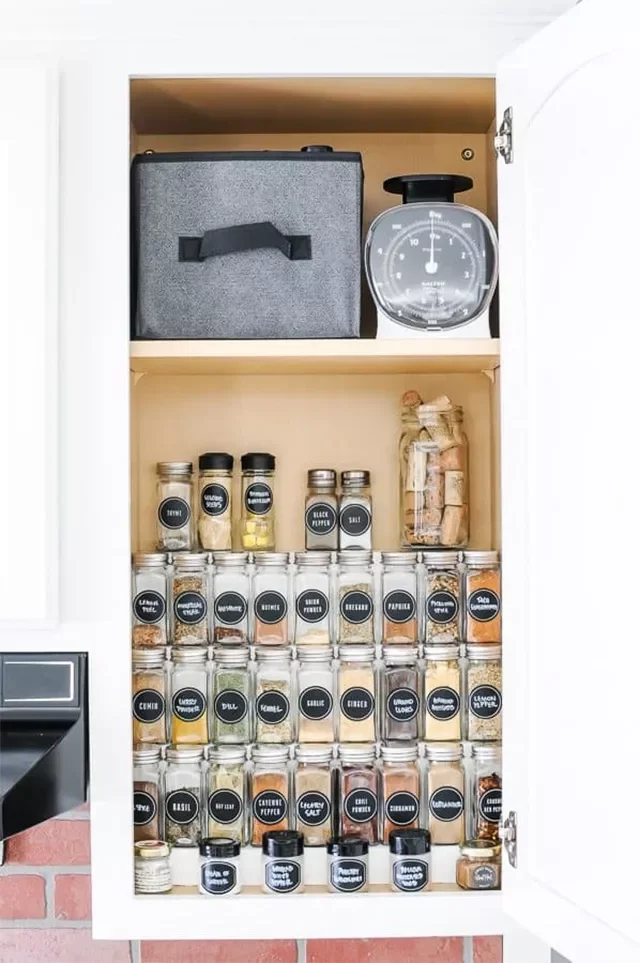 20 Creative DIY Spice Storage Solutions to Transform Your Kitchen Organization Tiered Spice Rack