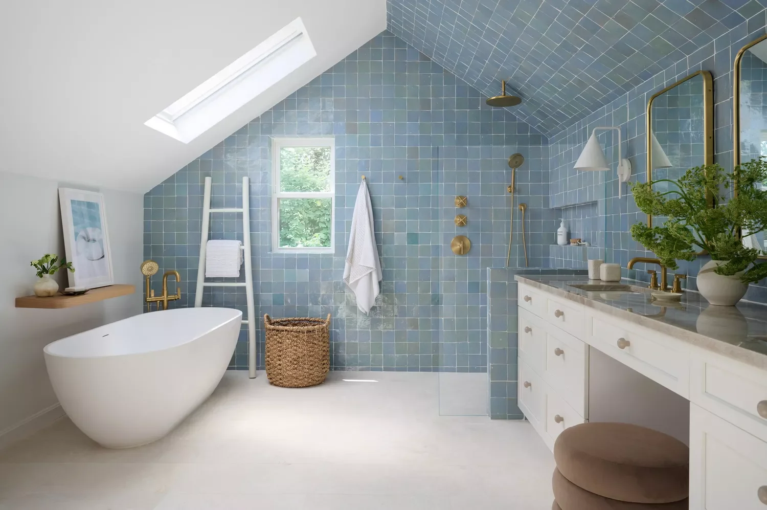 49 Stunning Primary Bathroom Ideas That Will Transform Your Space 49 Tile Walls and Ceiling