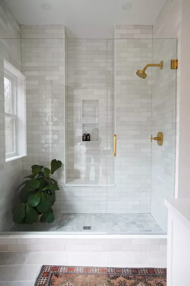 26 Beautiful Walk-In Shower Ideas to Transform Your Small Bathroom 16 Tile the Shower From Floor to Ceiling