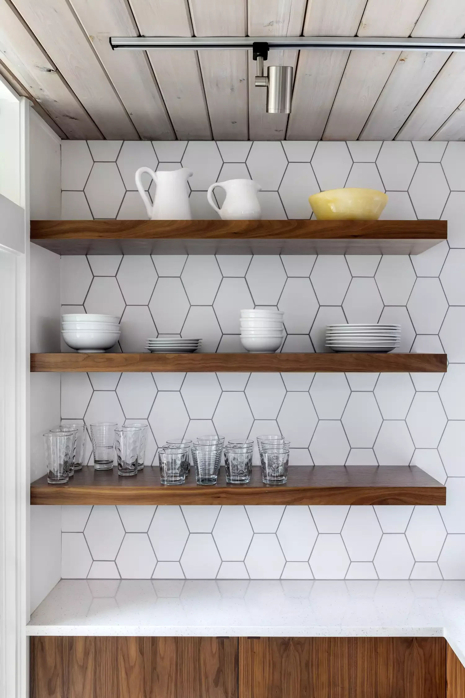 47 Creative Corner Shelf Ideas That'll Transform Your Space Tiled Corner Shelf