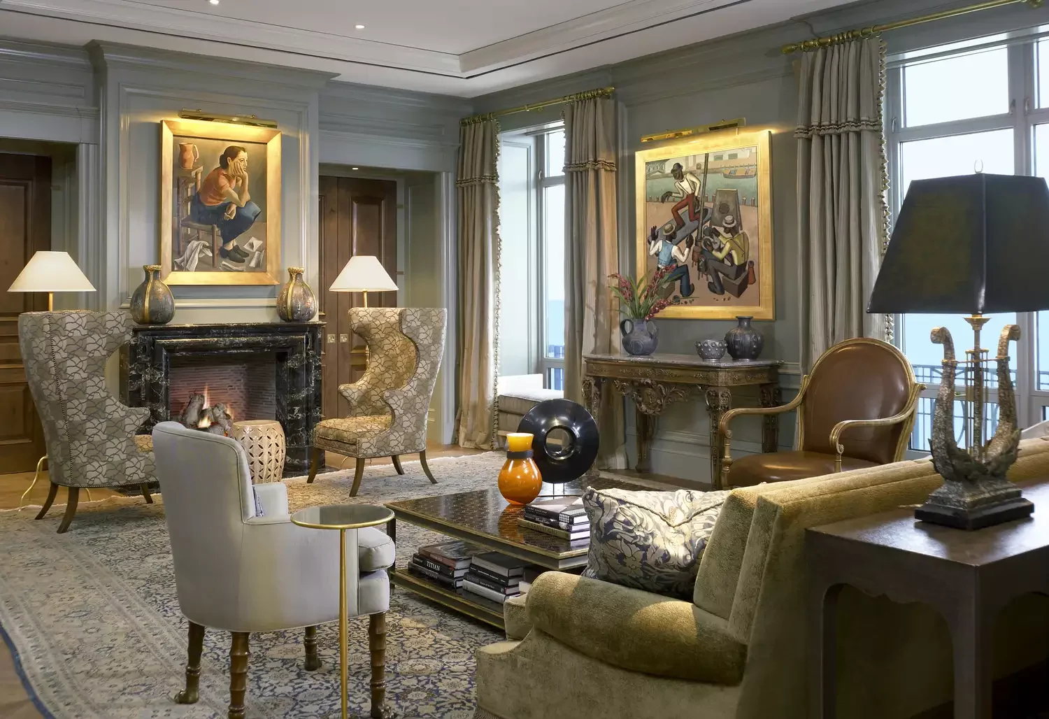 43 Stunning Gray Living Room Ideas That Create the Perfect Serene Haven 43 Traditional Gray Paint