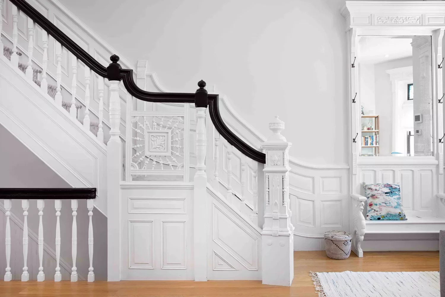 34 Stunning Stair Railing Designs That Transform Your Home 35 Traditional Wood Spindle Railing