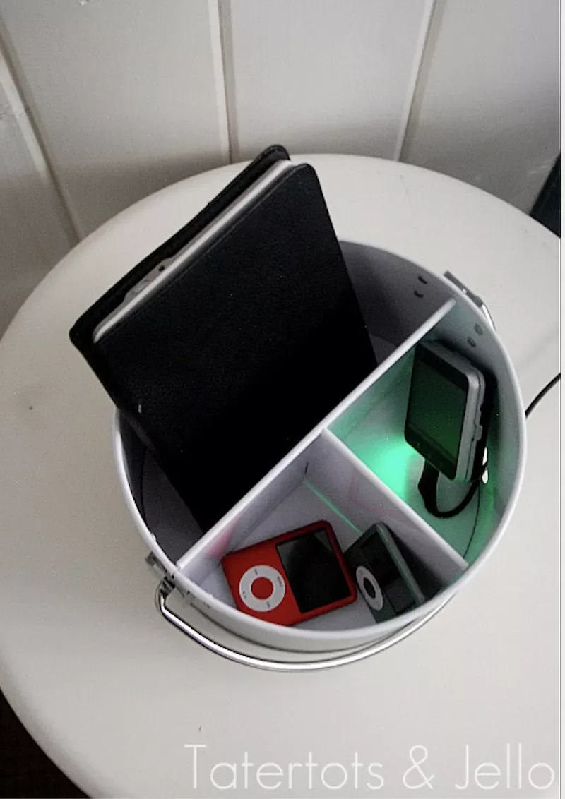 12 Smart Charging Station Solutions to Banish Cable Chaos Transform a Bucket