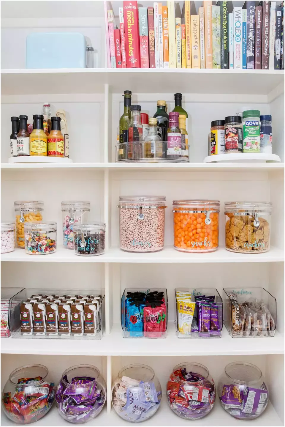27 Creative Snack Organization Ideas That Will Transform Your Home Storage Transparent Snack Storage