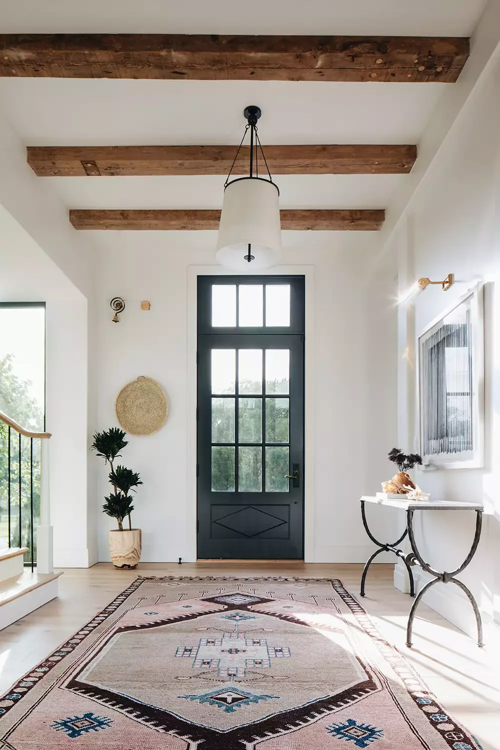 25 Stunning Entryway Rug Ideas That Create Unforgettable First Impressions 2 Treat It Like Floor Art