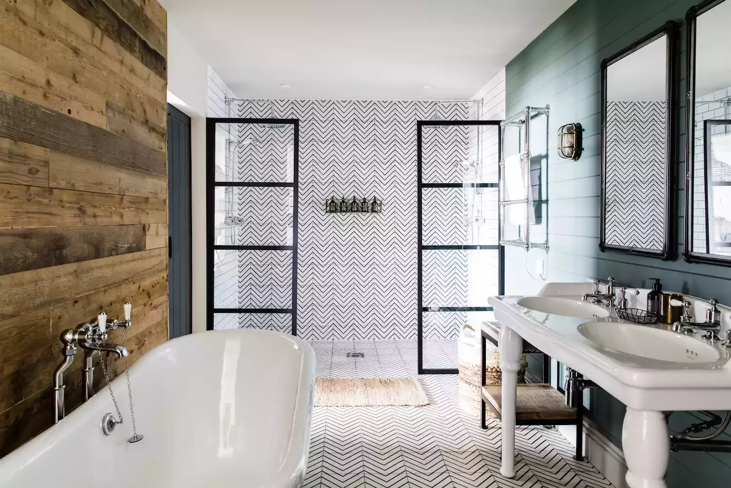 44 Bathroom Accent Wall Ideas That Completely Transform Triple Accent Walls