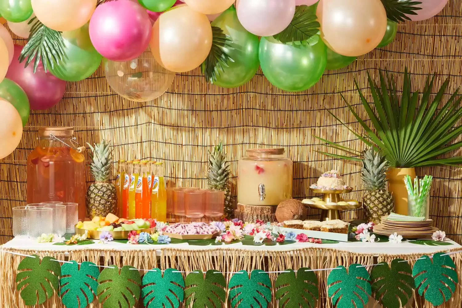 33 Creative New Year's Eve Home Party Ideas to Transform Your Space 32 Tropical Theme