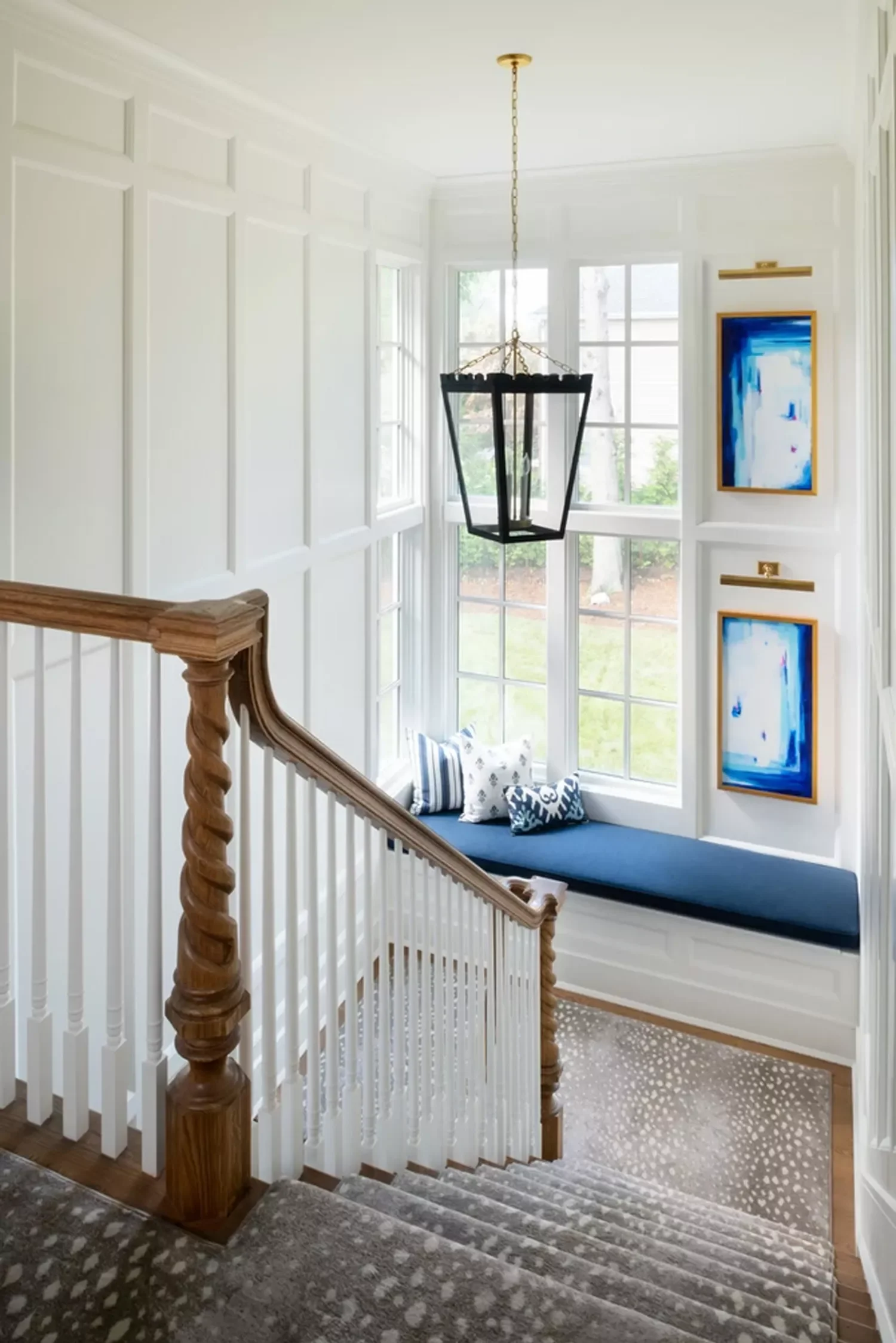 33 Creative Stair Riser Transformations That Will Elevate Your Home 34 Try Animal Patterns