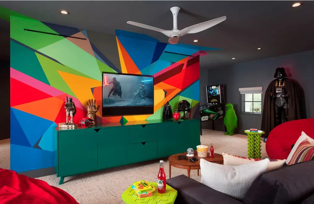 22 Creative Paint Ideas to Transform Your Child's Bedroom into a Playful Paradise 3 Try Color Blocking