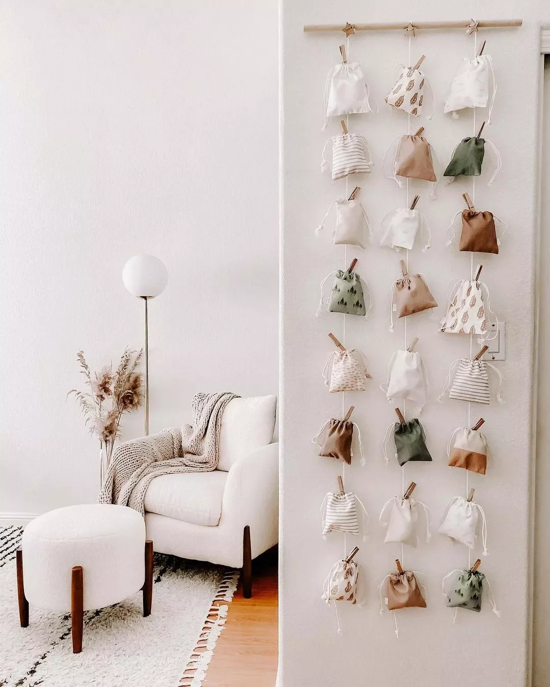 50 Stunning DIY Advent Calendar Ideas That Look Designer-Made 2 Try Muted Colors