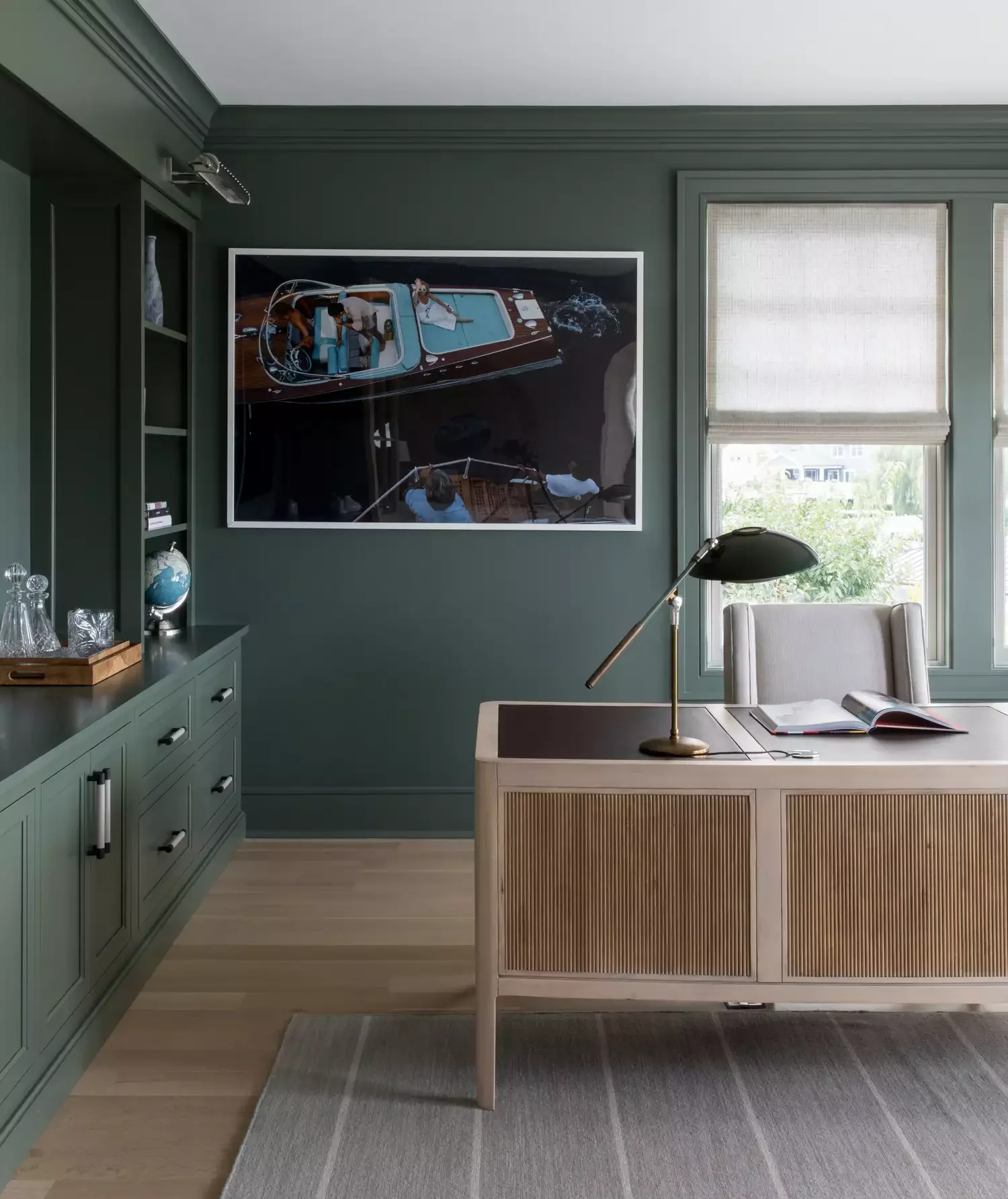 67 Stylish Modern Home Office Ideas That Make Working From Home a Joy Try Nature-Inspired Colors