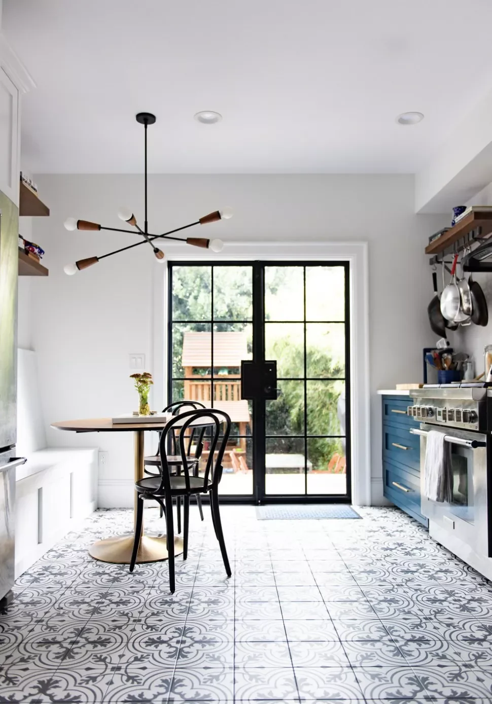 96 Kitchen Design Ideas to Transform Your Space on Any Budget 38 Try Patterned Tile Floors