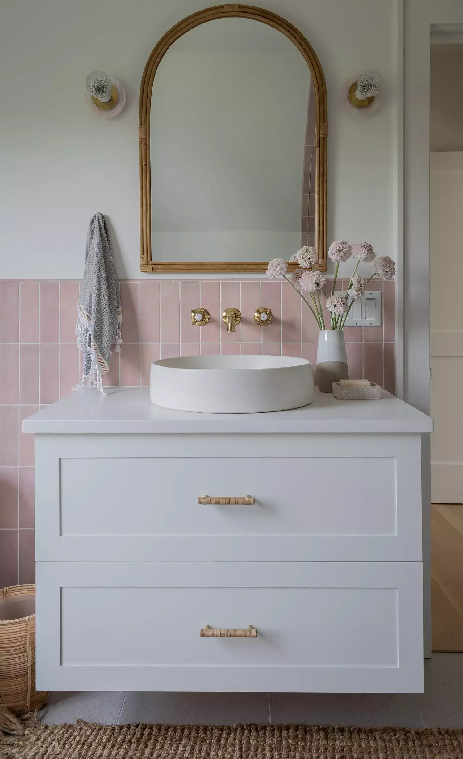 47 Stunning Subway Tile Ideas That'll Transform Your Space From Timeless to Trendy 41 Try Pink Vertical Stacks