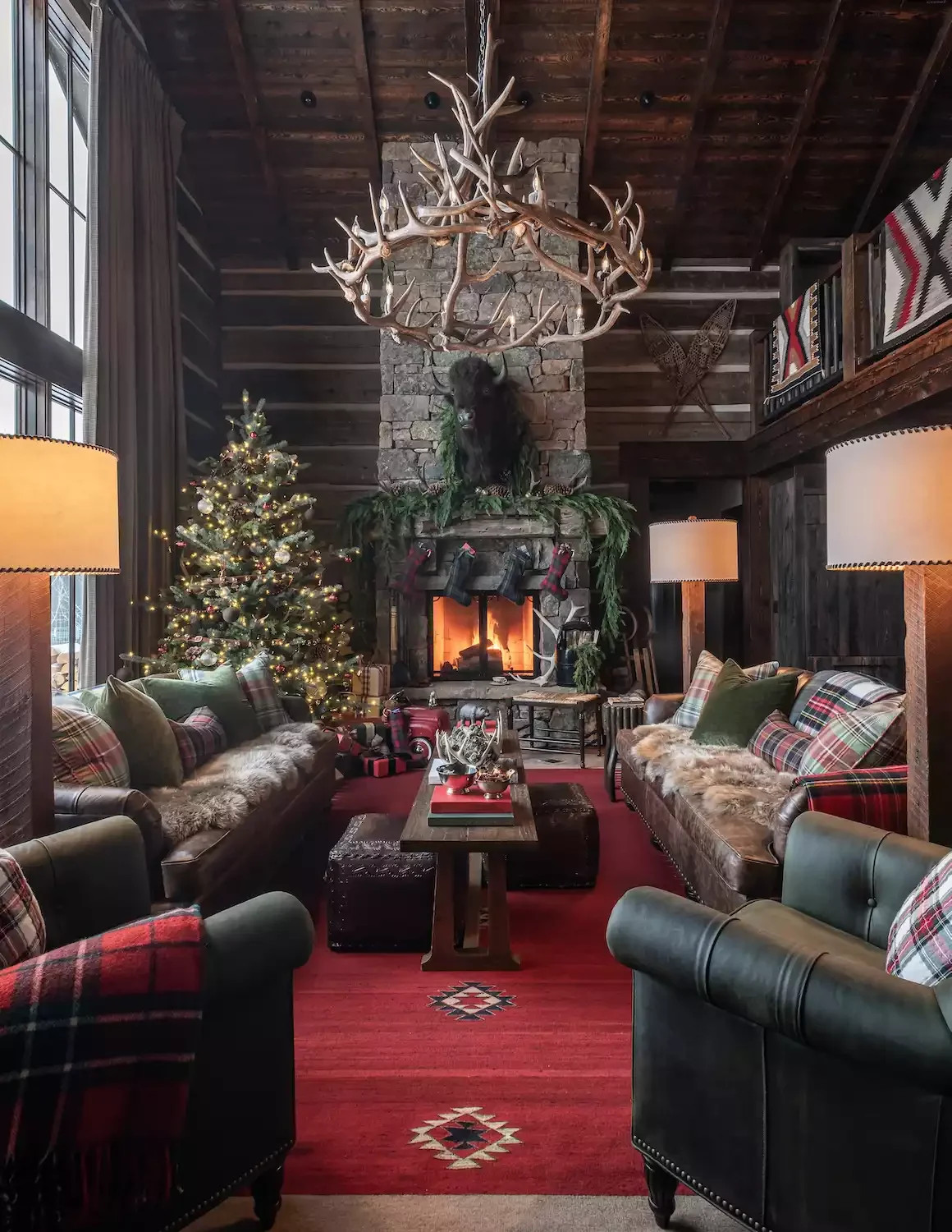 50 Christmas Decorating Ideas That Create a Designer Wonderland Try Rustic-Style Decor