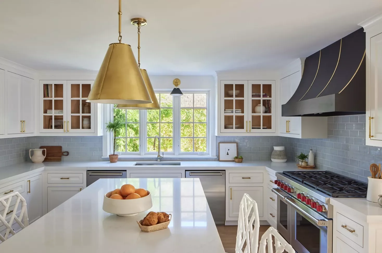 38 Charming Coastal Farmhouse Decorating Ideas to Transform Your Home 39 Try Statement Lighting