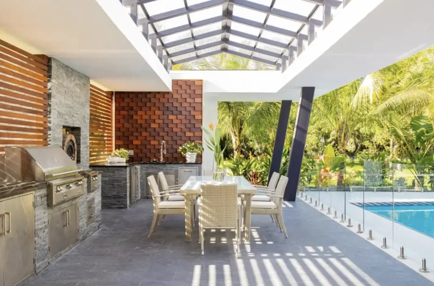 20 Stunning Grass-Free Backyard Designs That Create Lush Outdoor Retreats 18 Try This Acrylic Version for Maximum Style