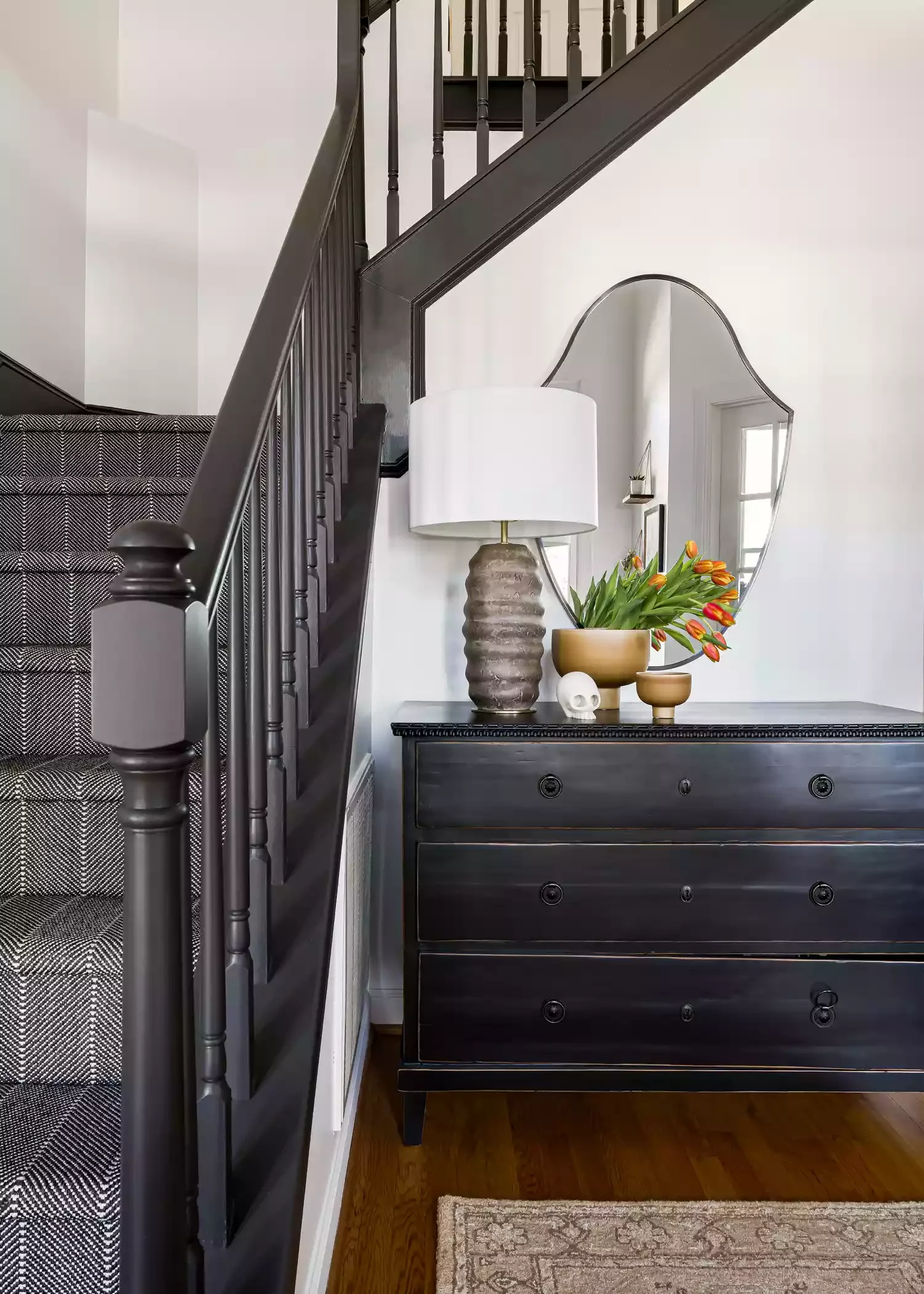 25 Charming Farmhouse Stair Railing Ideas to Transform Your Home 20 Try This Trick to Hide Nicks