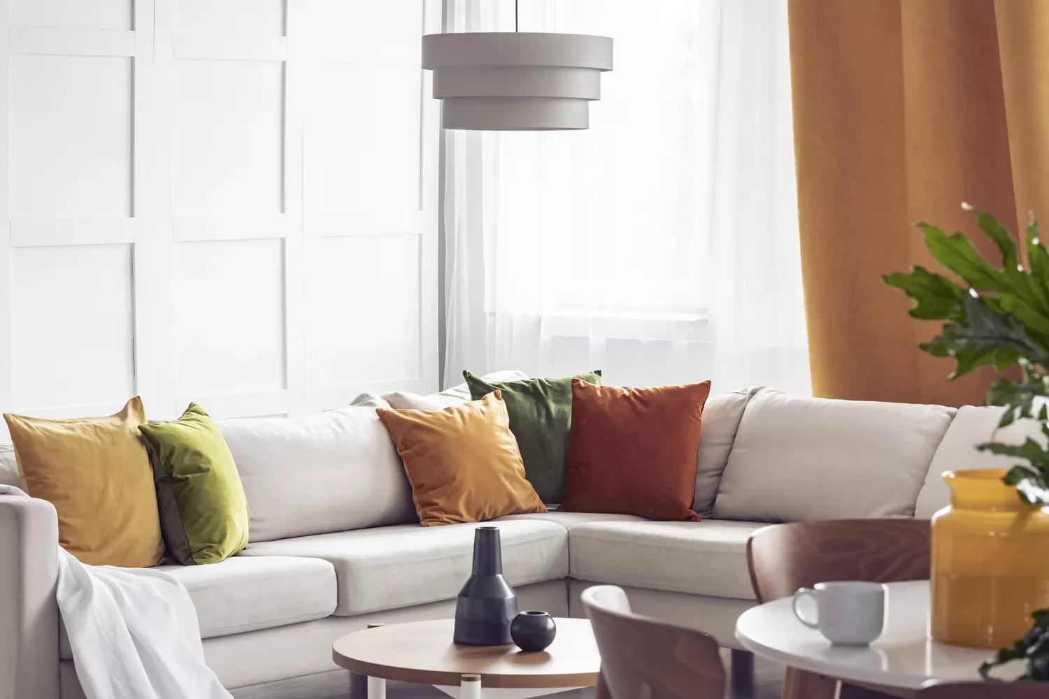 65 Cozy Fall Decorating Ideas to Transform Your Home This Autumn 12 Try Velvet Throw Pillows