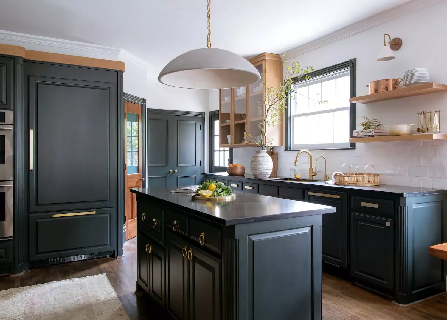 39 Green Kitchen Design Ideas That Never Go Out of Style Try a Blue-Green Shade
