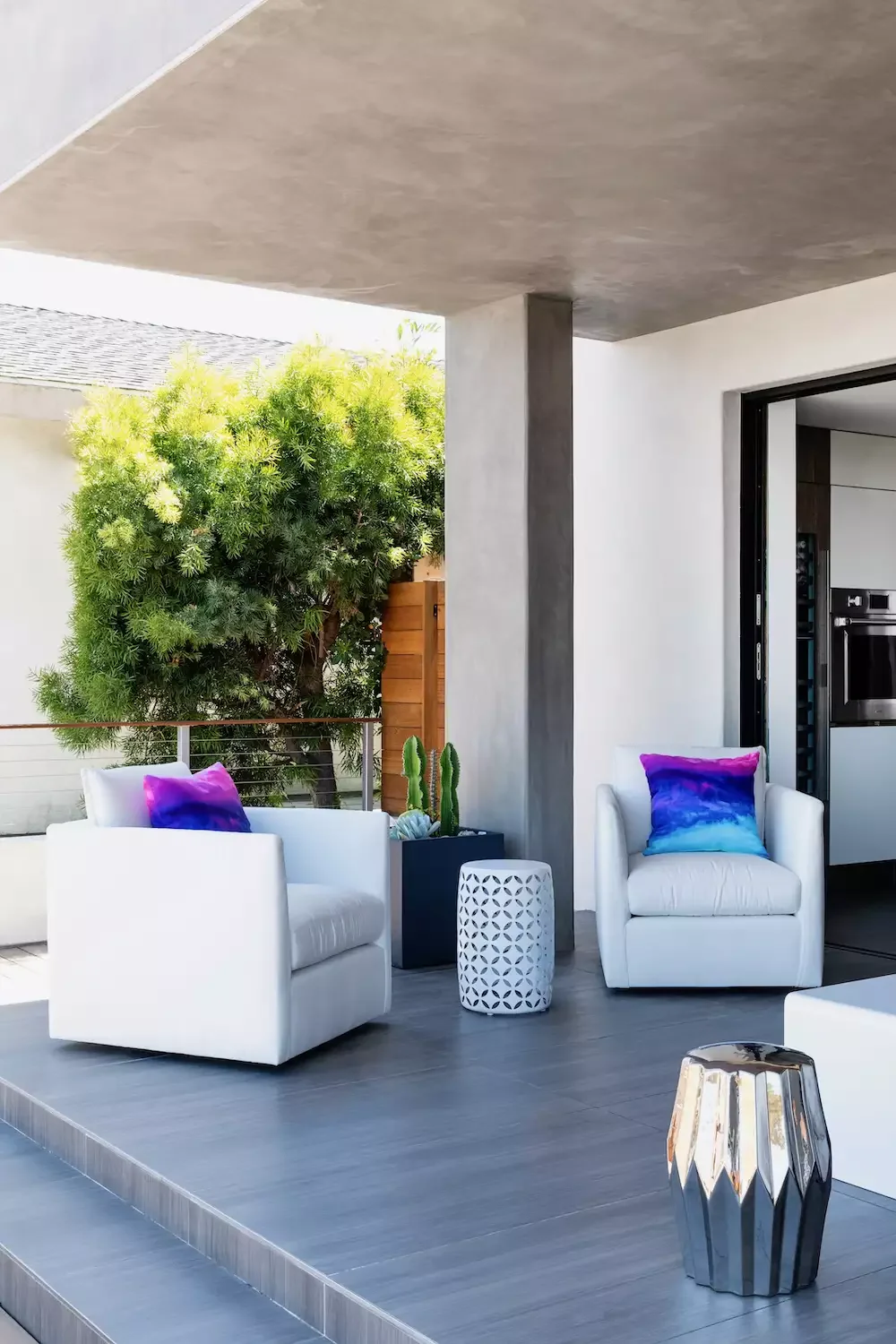 67 Stunning Patio Design Ideas That Will Transform Your Outdoor Living Space 5 Try a Bold Accent